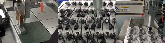 LED表貼屏點膠，LED車燈點膠，電力故障指示器點膠