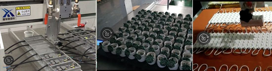 LED電源點膠，球泡燈點膠，廣告模組點膠